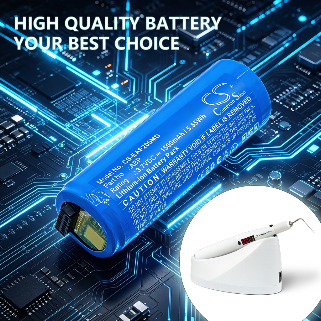 Batteri kompatibel med Endodontic CS-EAP200MD