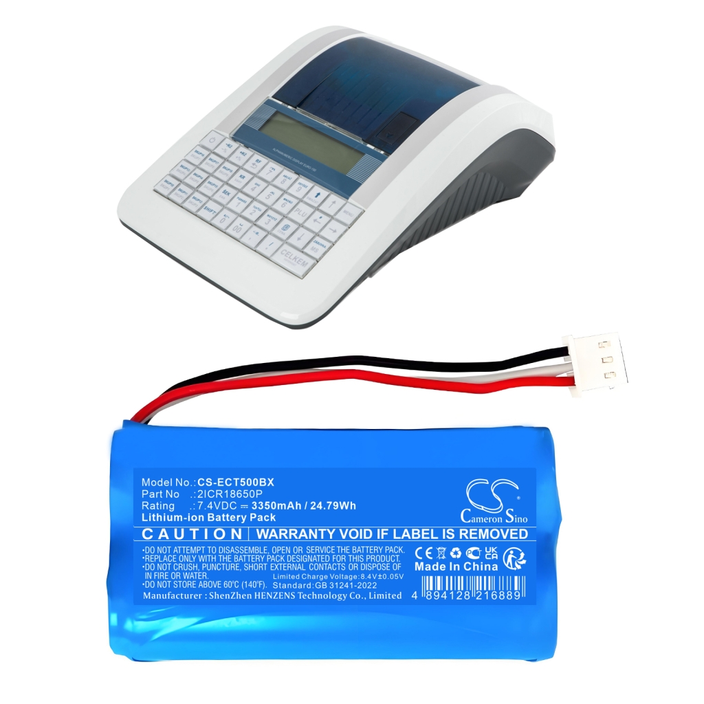 Betalings terminalbatteri Elcom CS-ECT500BX