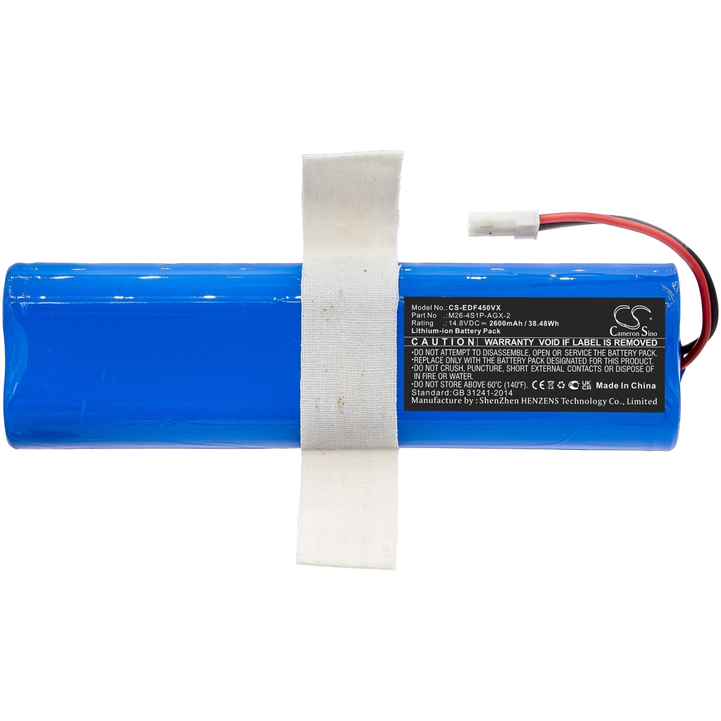 Støvsugerbatteri Ecovacs CS-EDF450VX