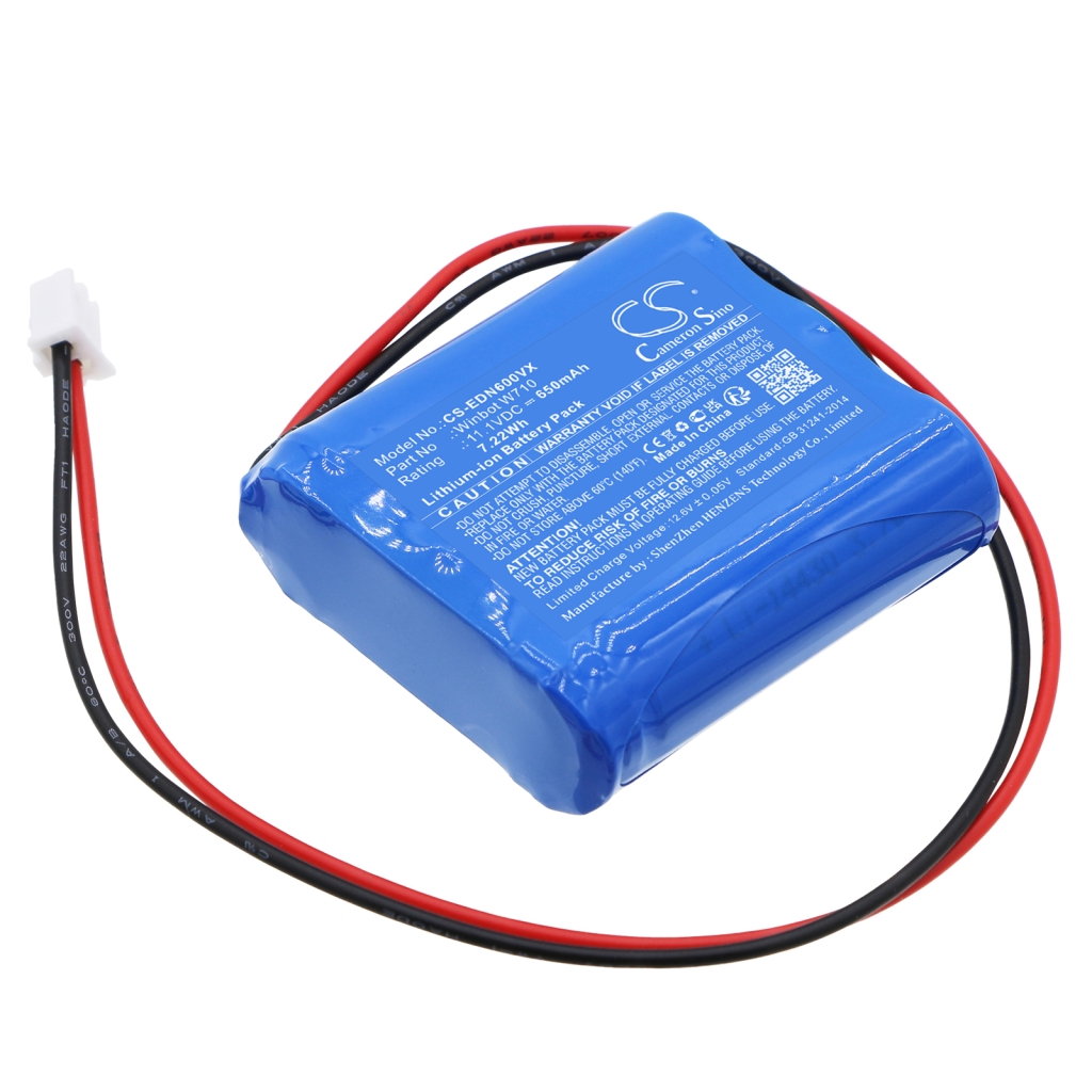Støvsugerbatteri Ecovacs CS-EDN600VX