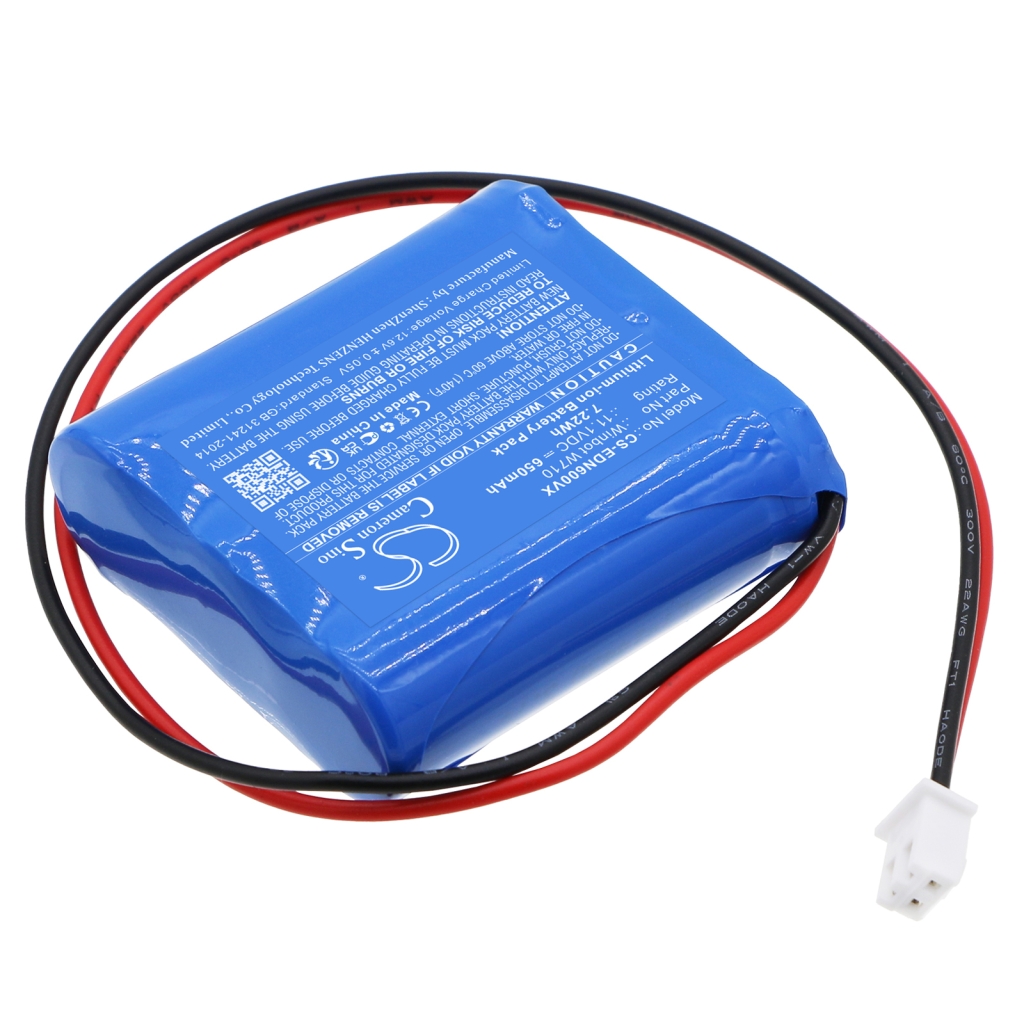 Støvsugerbatteri Ecovacs CS-EDN600VX