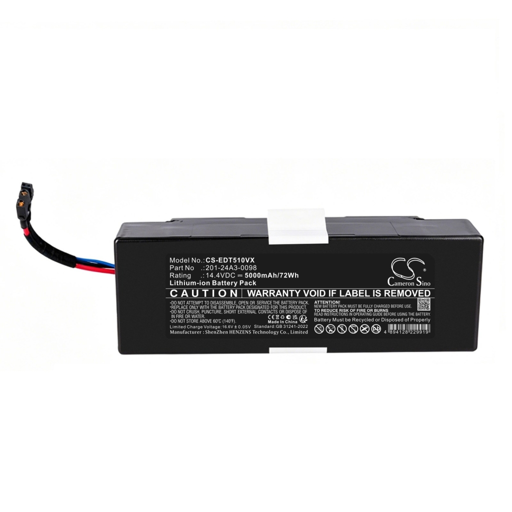 Batteri kompatibel med Ecovacs Yeedi CS-EDT510VX