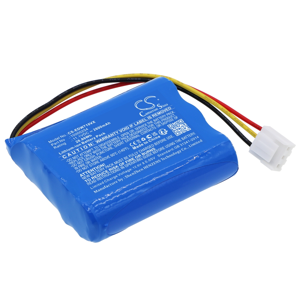 Støvsugerbatteri Ecovacs CS-EDW710VX