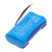 Cameron Sino CS-EFB200SL 3,7V 5200mAh 18650 1S2P samlet pakke med stik