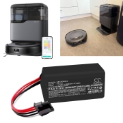 CS-EFC200VX<br />Batterier til  erstatter batteri C0914G