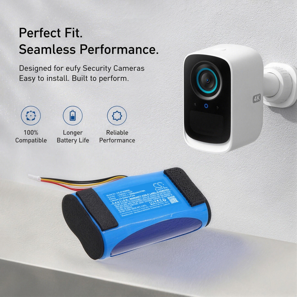 Batteri kompatibel med Eufy CS-EFS300XL