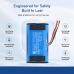 Batteri kompatibel med Eufy CS-EFS300XL