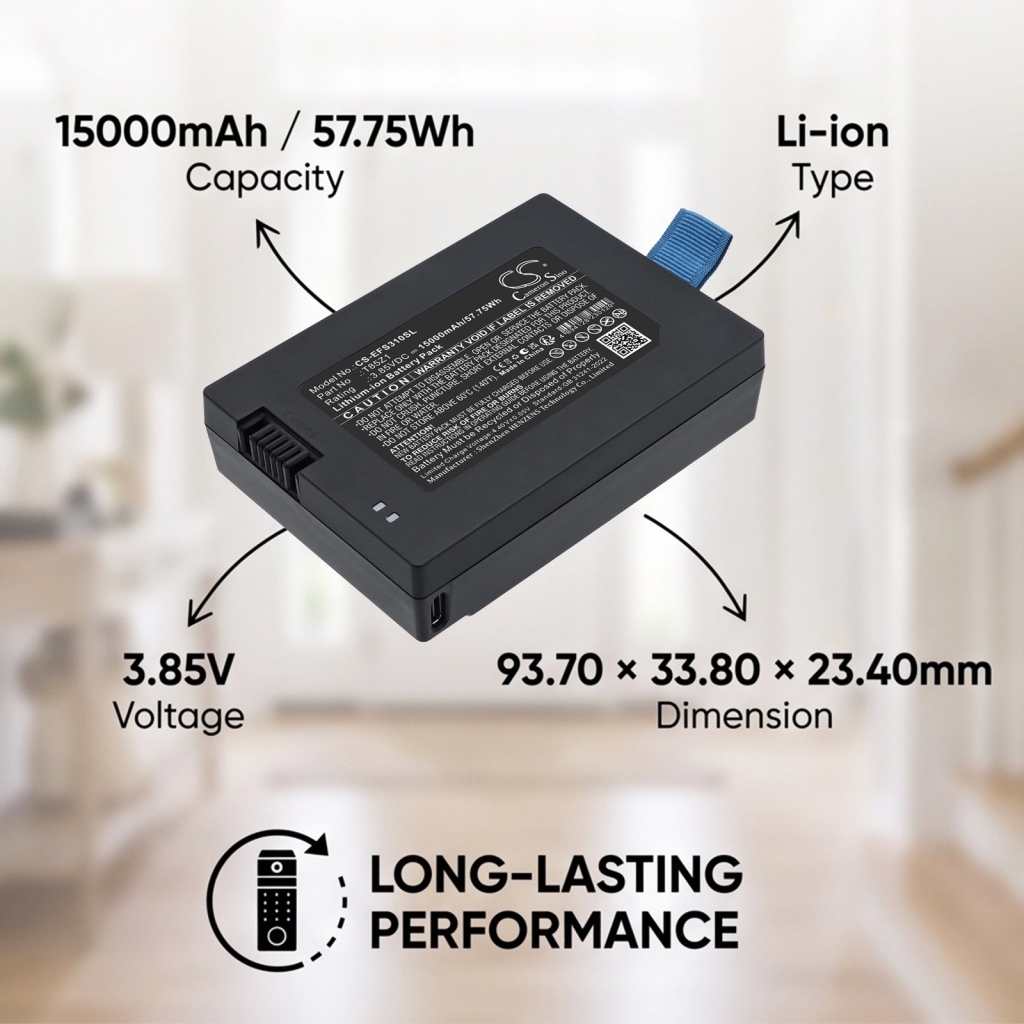 Batteri kompatibel med Eufy CS-EFS310SL