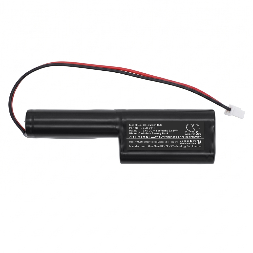 Batteri kompatibel med Lithonia CS-EMB011LS