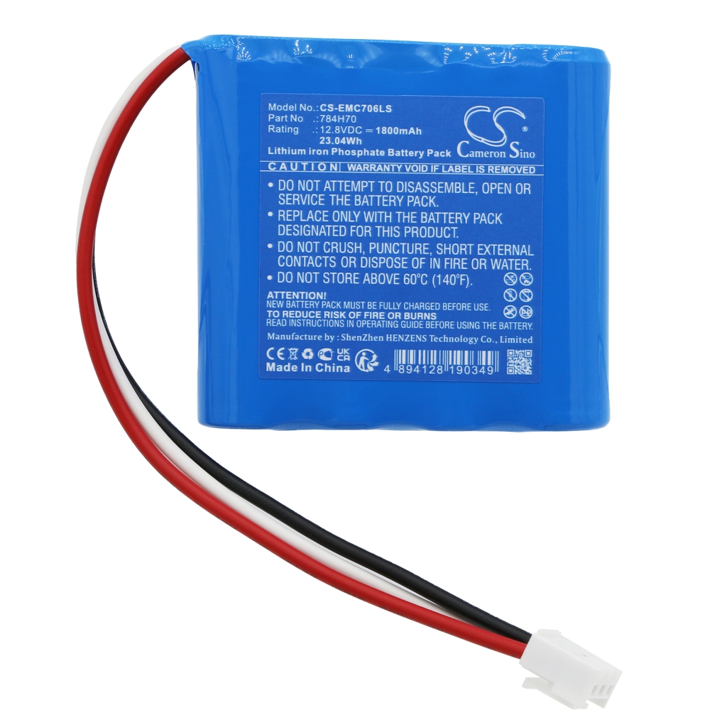 Hjemmesikkerhedskamera batteri Dual-lite CS-EMC706LS