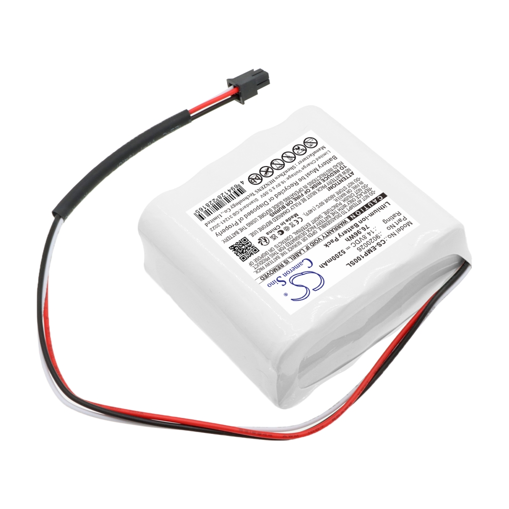 Batteri kompatibel med Emtek CS-EMP100SL