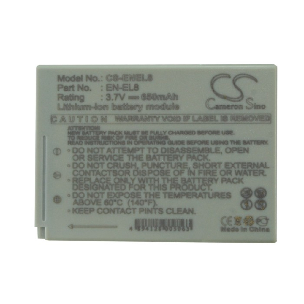 Kamerabatteri Nikon CS-ENEL8