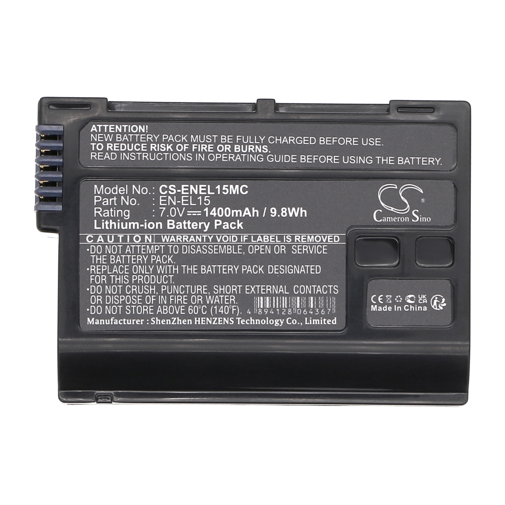 Camera Battery Nikon MB-D18