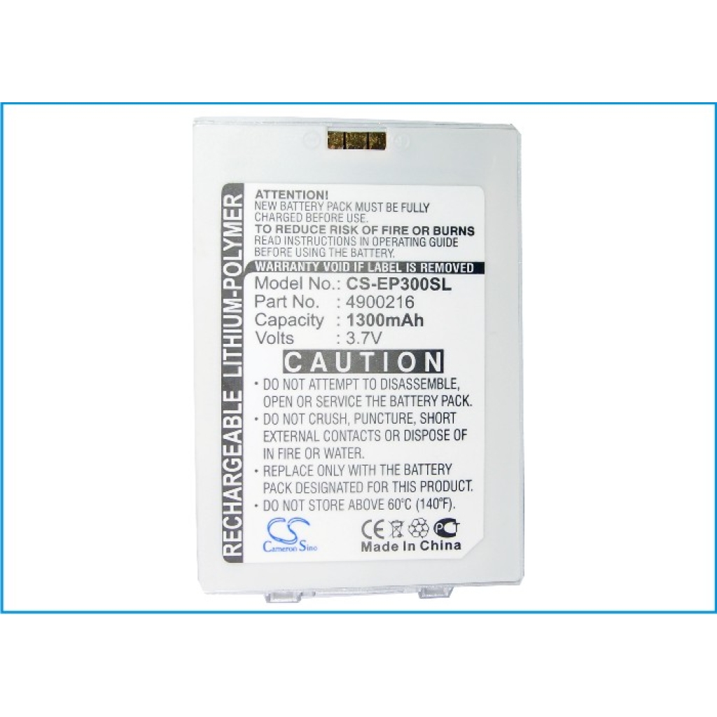 Batteri kompatibel med BlueMedia E-TEN Everex Yakumo CS-EP300SL