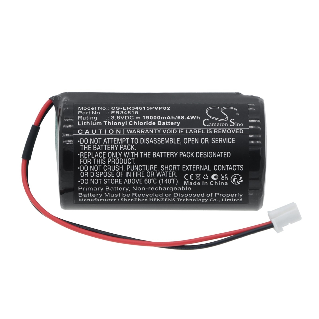 Batteri kompatibel med Er34615 CS-ER34615PVP02