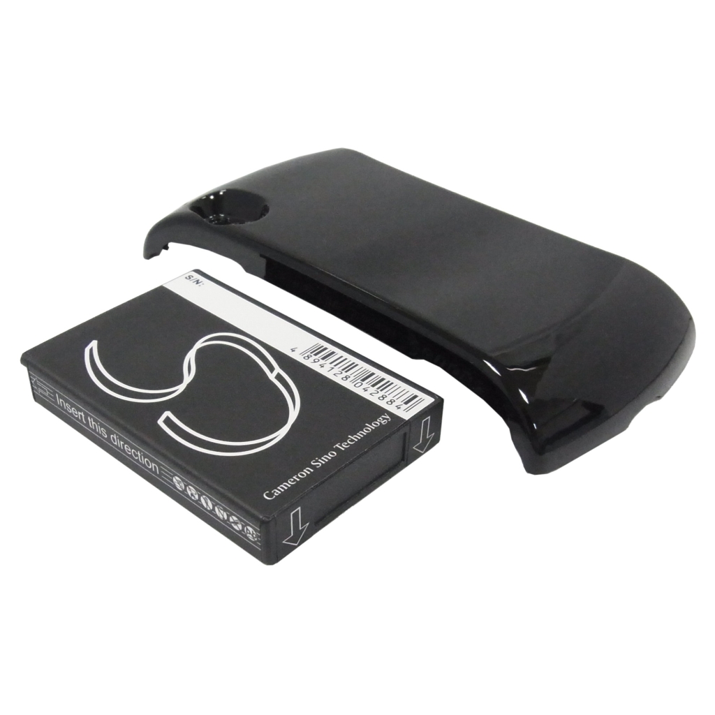 Cameron Sino CS-ER800BL sidevisning, gyldne kontakter, bagcover