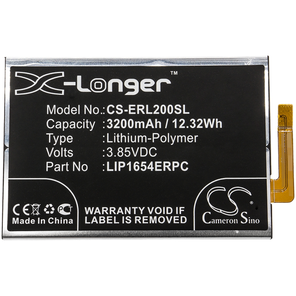 Mobiltelefonbatteri Sony CS-ERL200SL