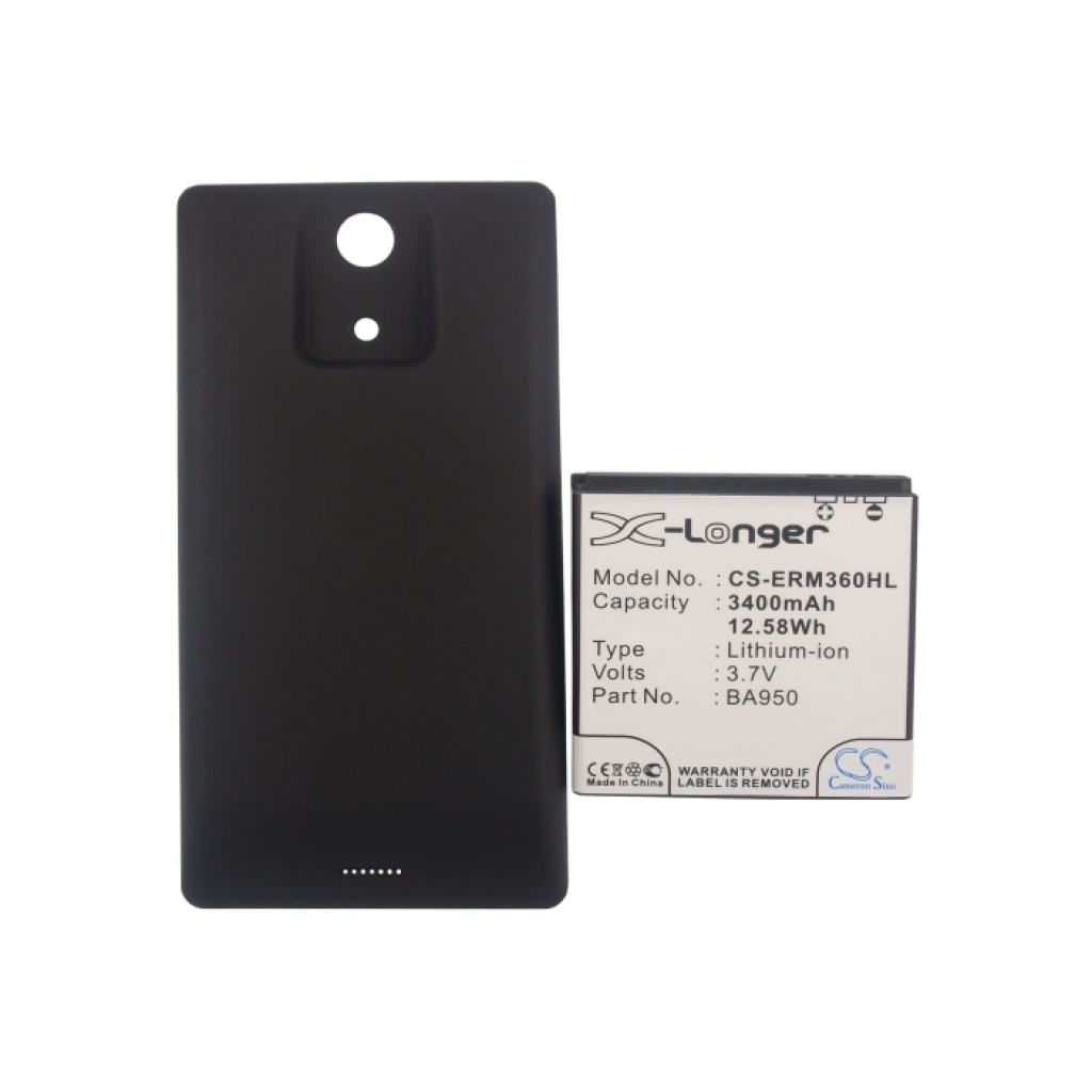Batteri kompatibel med Sony Ericsson CS-ERM360HL