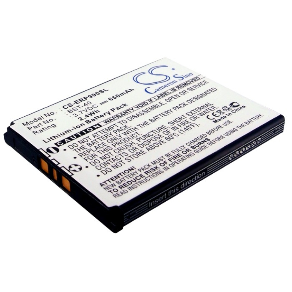 Batteri kompatibel med Sony Ericsson CS-ERP990SL