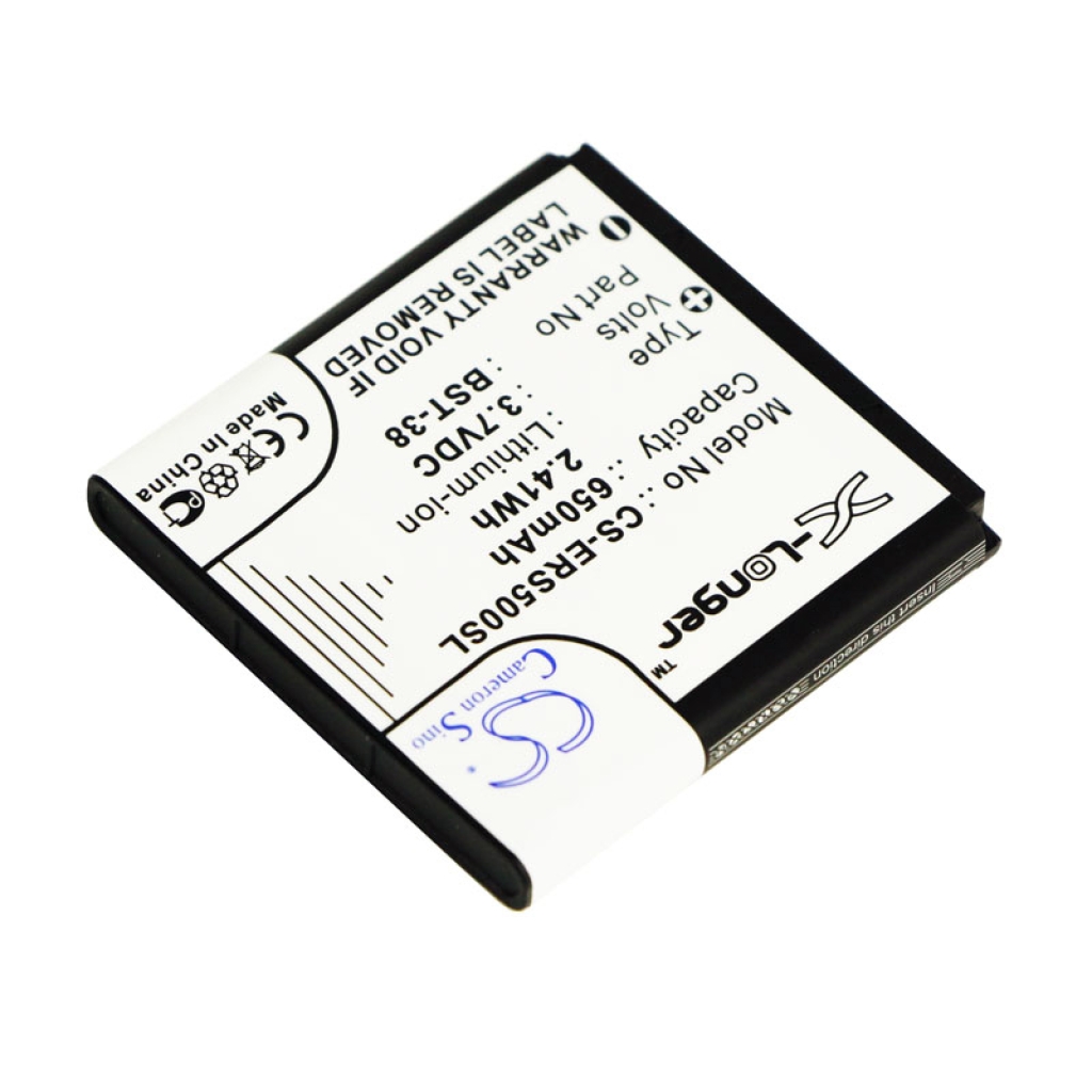 Batteri kompatibel med Sony Ericsson CS-ERS500SL