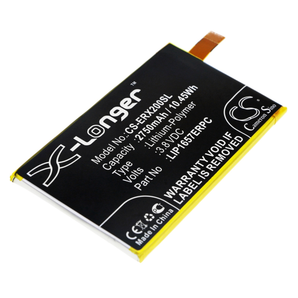 Mobiltelefonbatteri Sony CS-ERX200SL