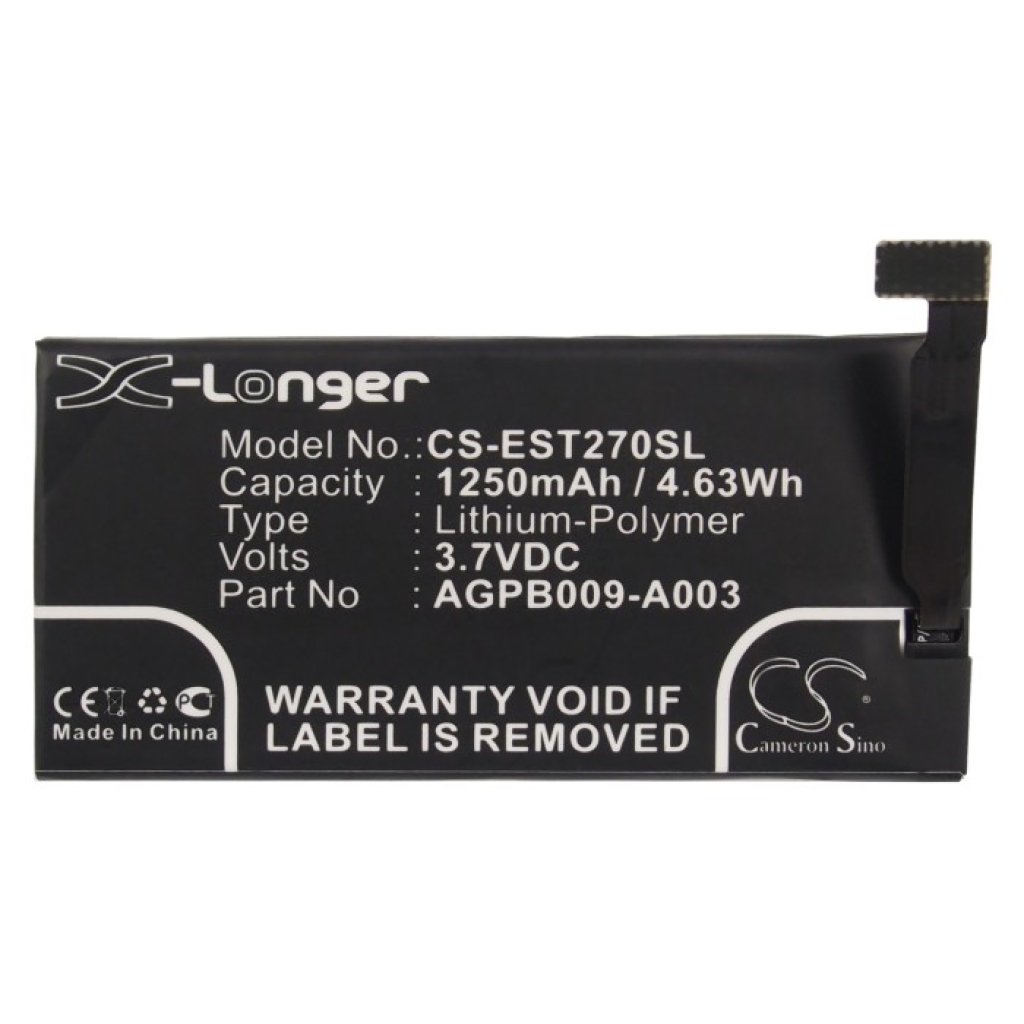 Mobiltelefonbatteri Sony CS-EST270SL