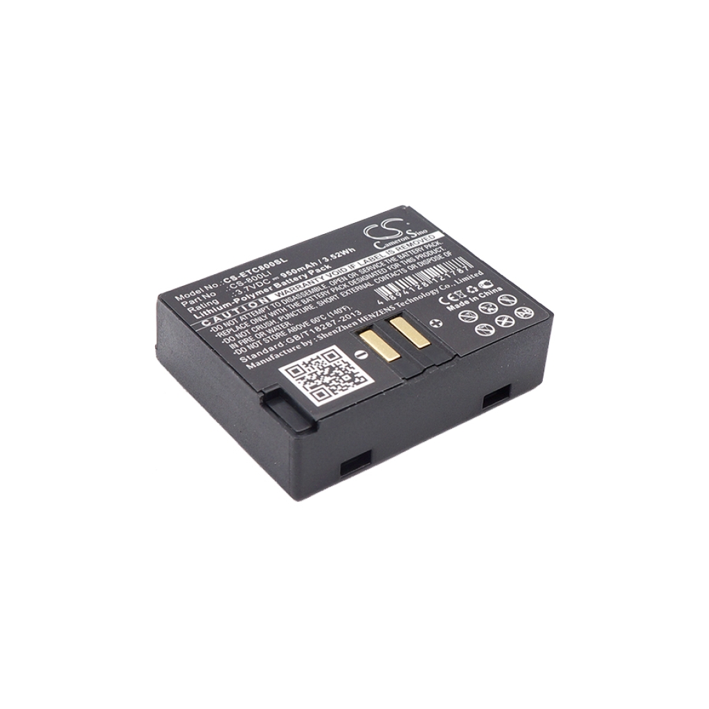 Trådløst headsetbatteri Eartec CS-ETC800SL