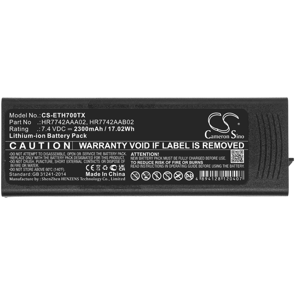 Tovejs radio batteri Cassidian TPH700