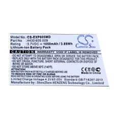 Kompatibel batteriudskiftning til Eppendorf 4430 605.009