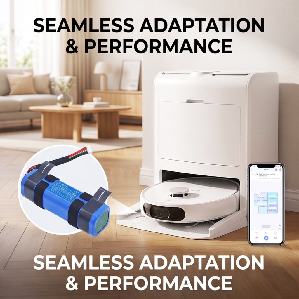 Batterier kompatibel med EZVIZ RS2 Robot Vacuum Cleaner CS-EZR200VX