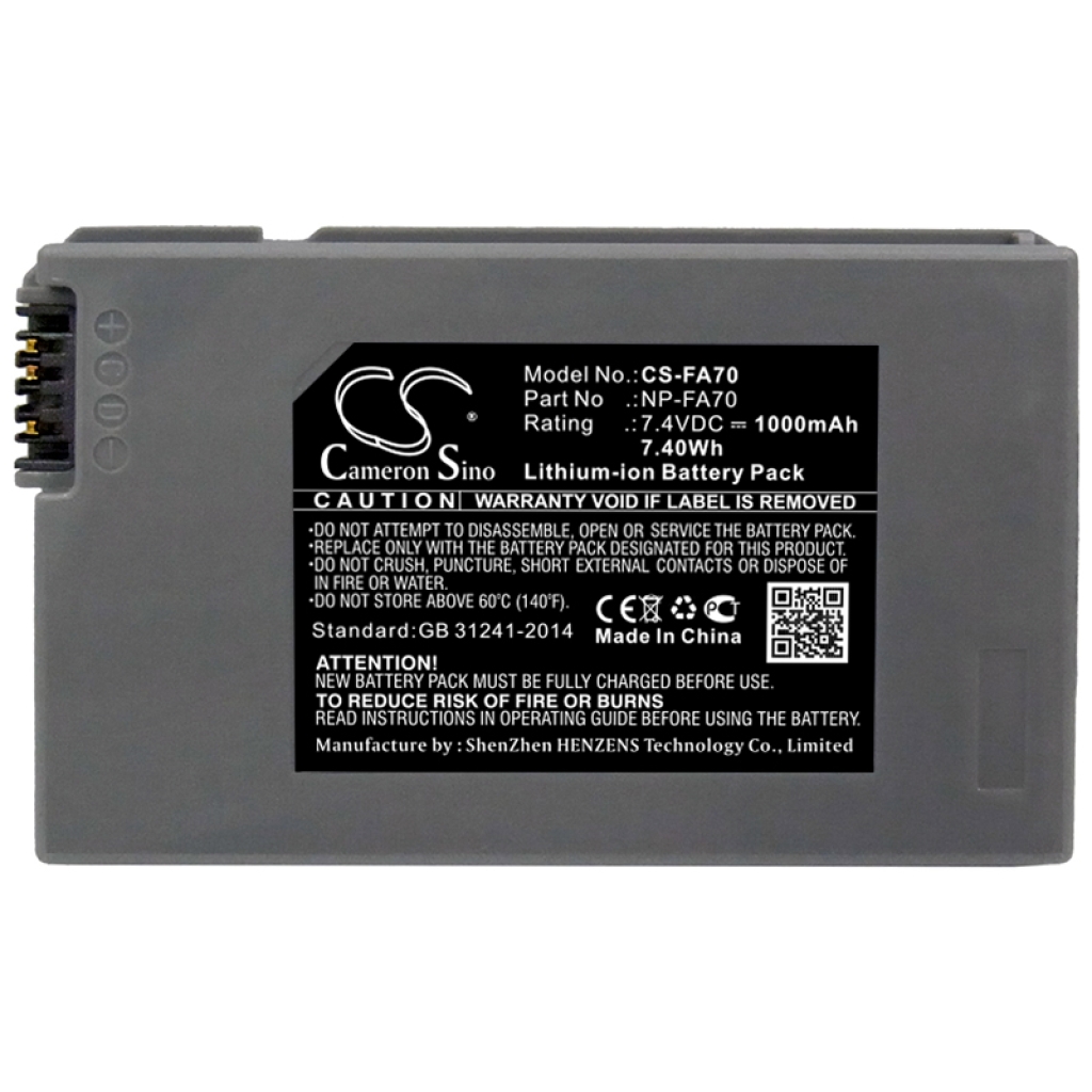 Batteri kompatibel med Sony Trotec CS-FA70