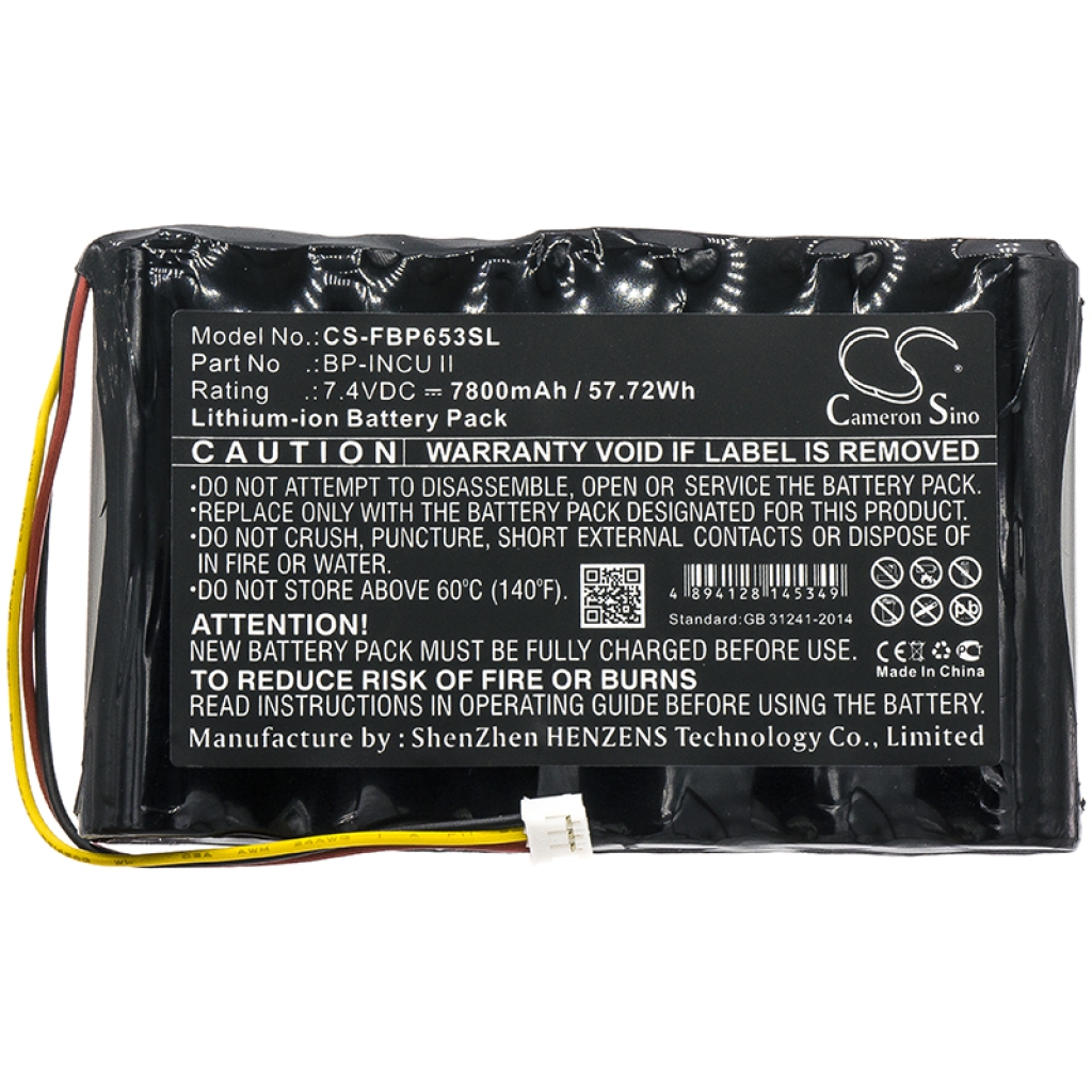 Batteri til elværktøj Fluke CS-FBP653SL