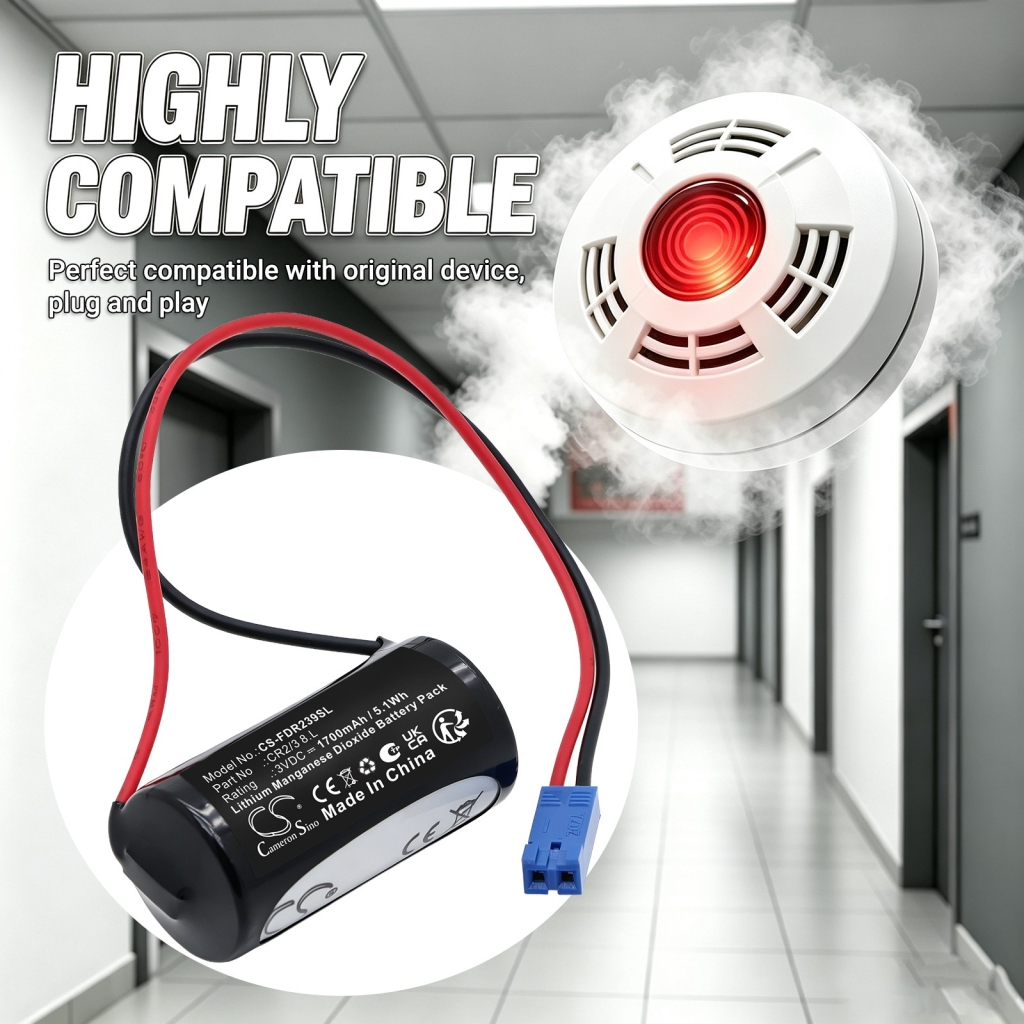 Batteri kompatibel med Fdk Fuji CS-FDR239SL