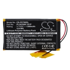 Kompatibel batteriudskiftning til Fiio PL503560 1S1P