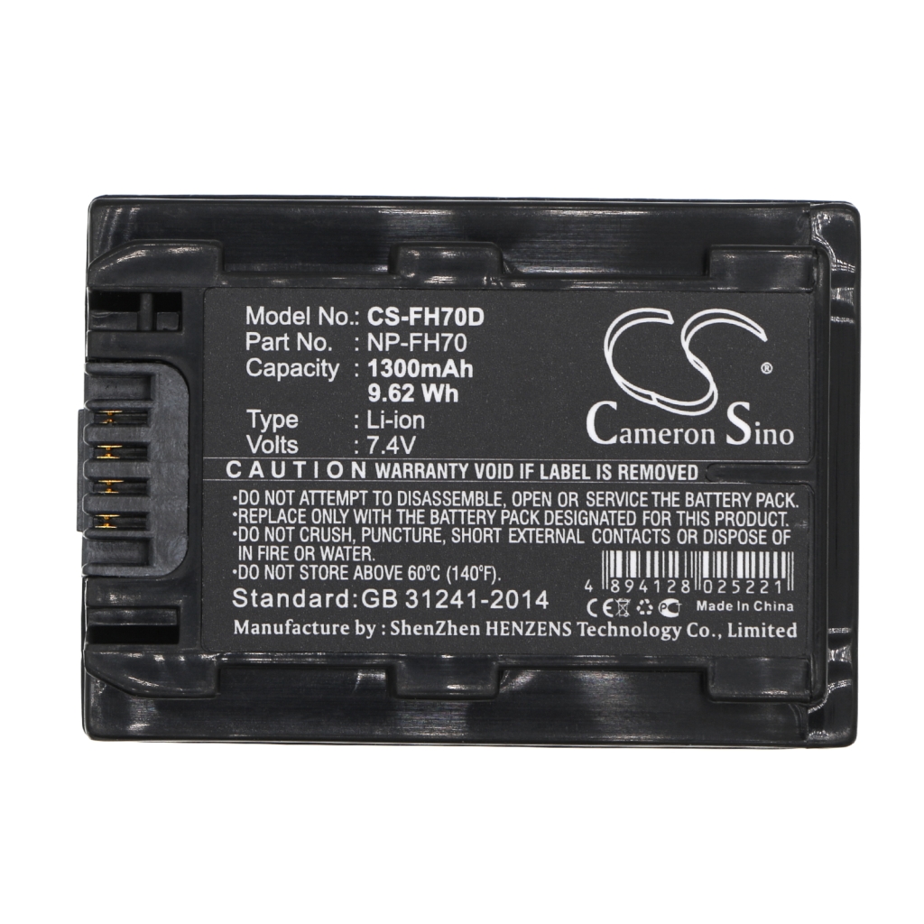 Camera Battery Sony HDR-UX3E