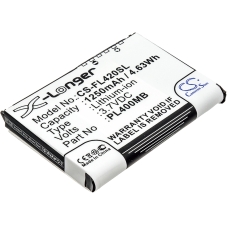 Kompatibel batteriudskiftning til FUJITSU 10600405394,PL400MB,PL400MD,PL500MB,PZX65...