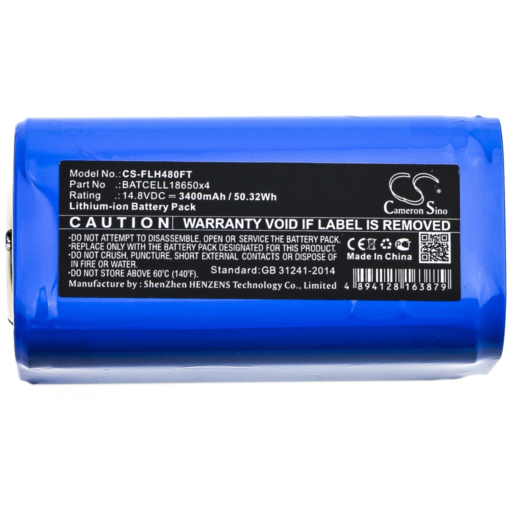 Belysningssystembatteri Bigblue CS-FLH480FT