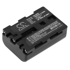 Kompatibel batteriudskiftning til Sony NP-FM30,NP-FM50,NP-FM51,NP-QM50,NP-QM51
