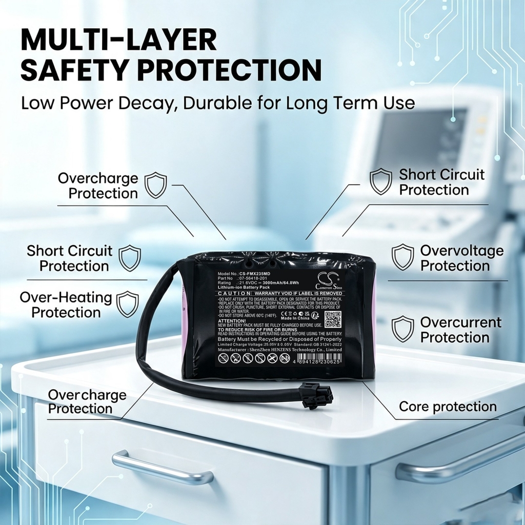 Batteri kompatibel med Fujifilm CS-FMX235MD