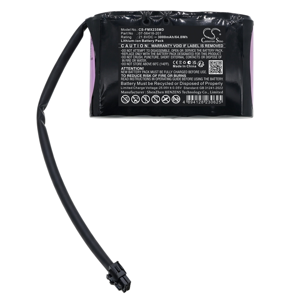 Batteri kompatibel med Fujifilm CS-FMX235MD
