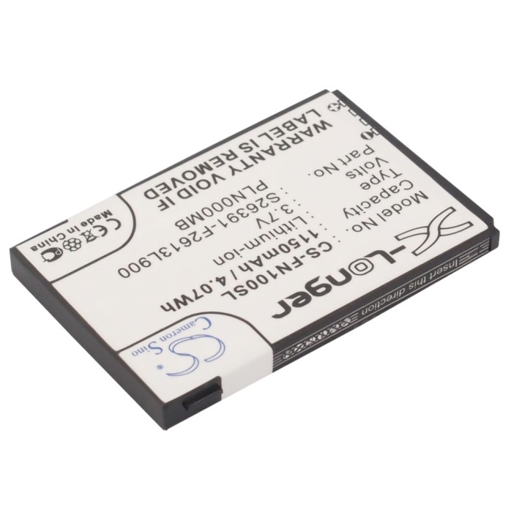 Batterier kompatibel med Fujitsu Pocket Loox N100 Loox N110 CS-FN100SL
