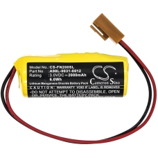 Kompatibel batteriudskiftning til GE A02B-0200-K102,A98L-0031-0012,A98L00310012,CR17540SE-RL,CR8-LHC...