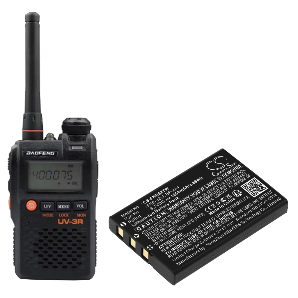 Two-Way Radio Battery Icom CS-FNB82TW