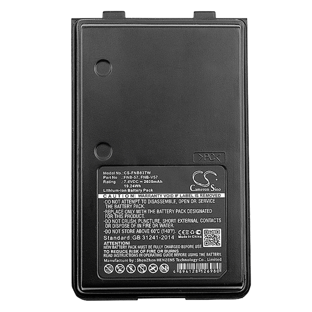 Two-Way Radio Battery YAESU VX-180e