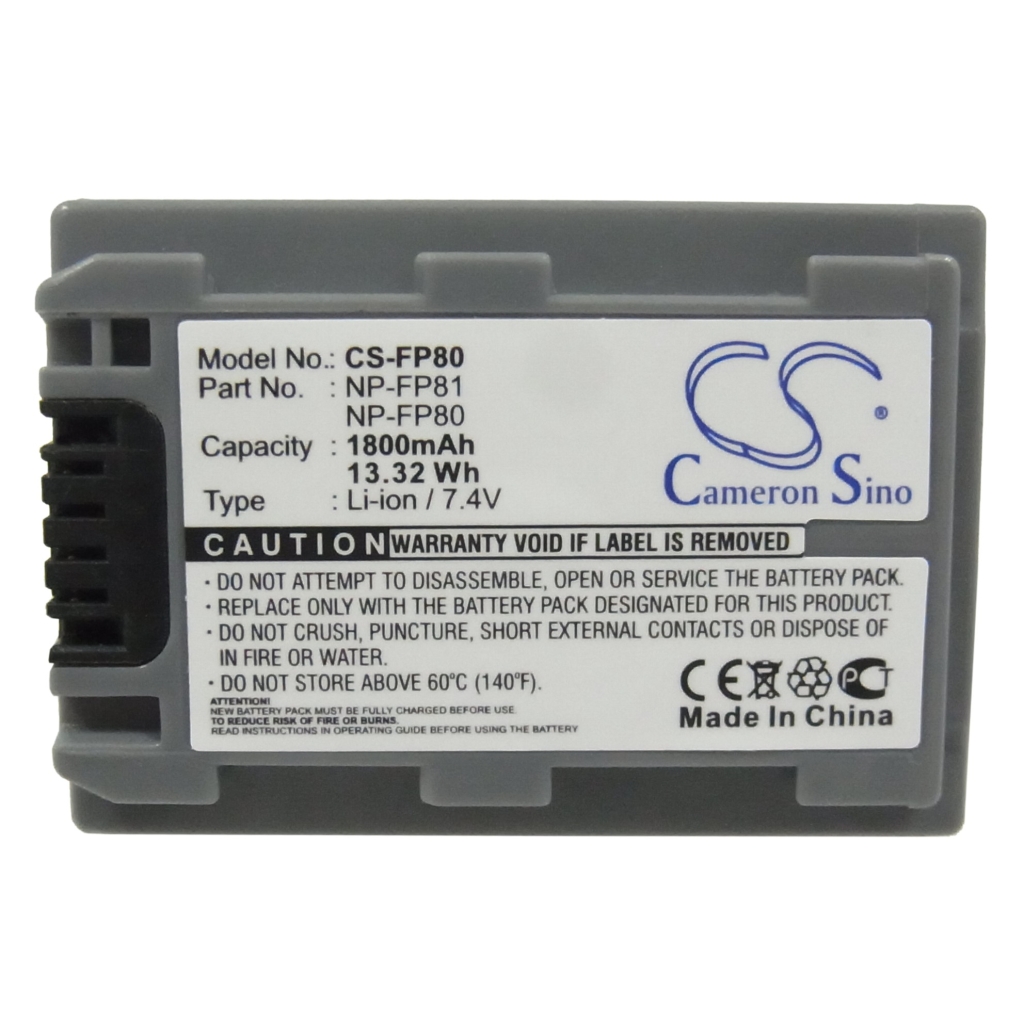 Camera Battery Sony DCR-HC36