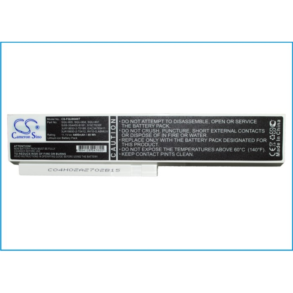 Notebook battery Fujitsu SW8
