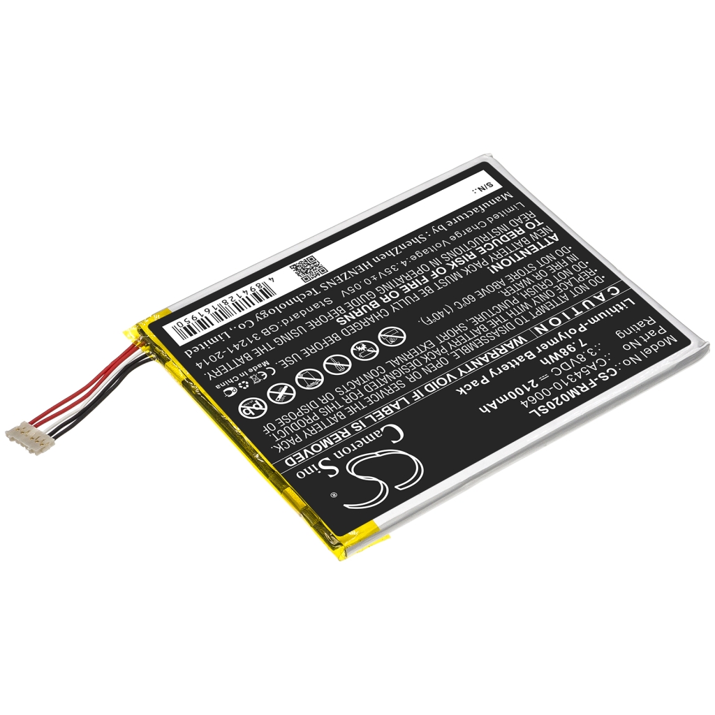 Mobiltelefonbatteri Fujitsu CS-FRM020SL