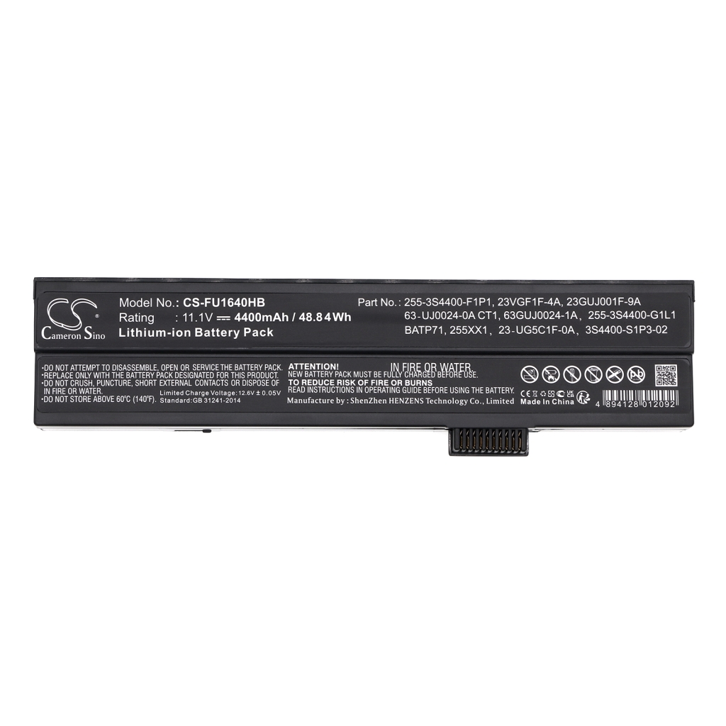 Notebook battery Imperio CS-FU1640HB