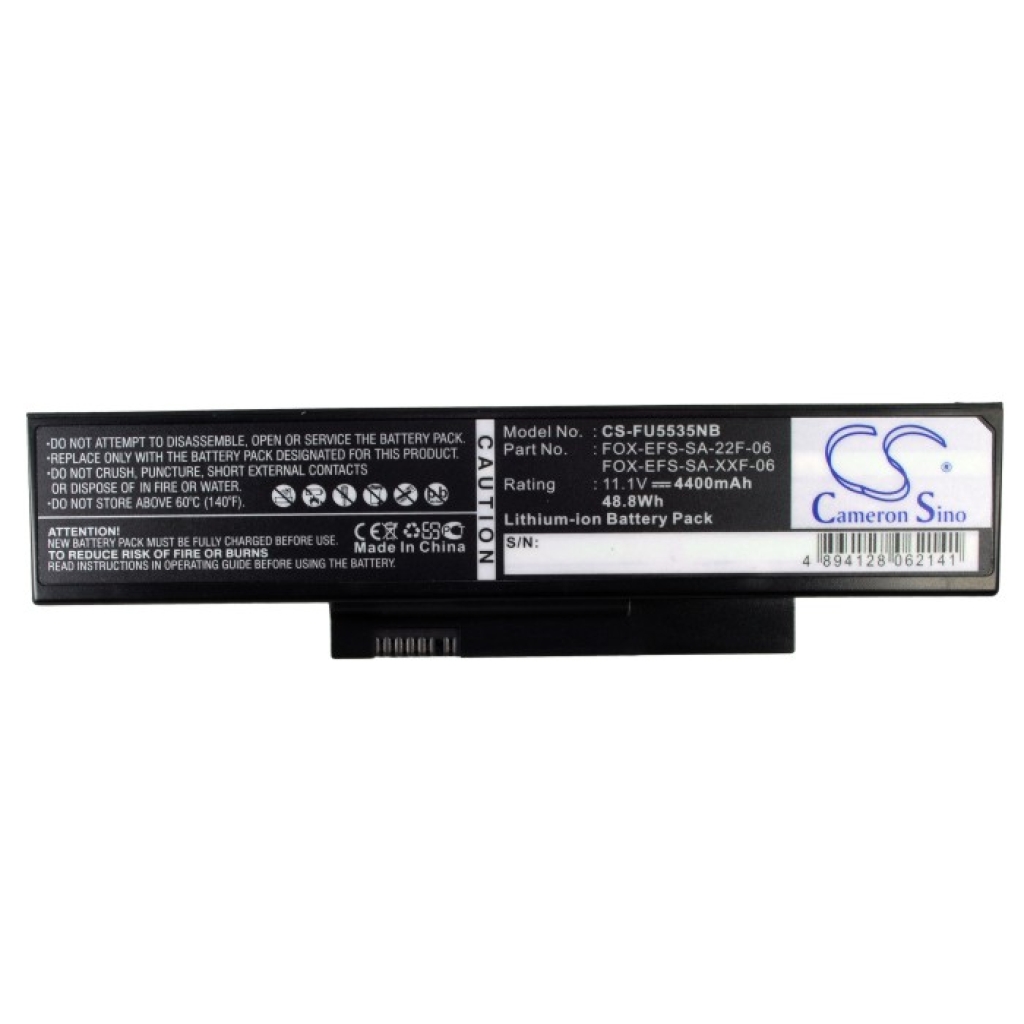 Notebookbatteri Fujitsu Esprimo Mobile V5545