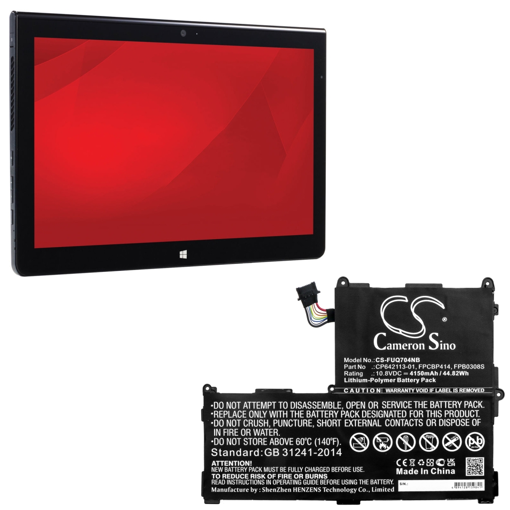 Notebookbatteri Fujitsu CS-FUQ704NB